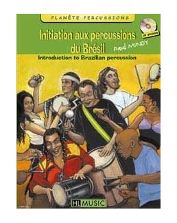 Initiation aux percussions du brésil Paul Mindy vol 1 avec CD