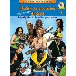 Initiation aux percussions du brésil Paul Mindy vol 2 avec CD
