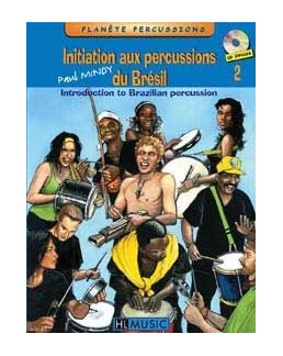 Initiation aux percussions du brésil Paul Mindy vol 2 avec CD