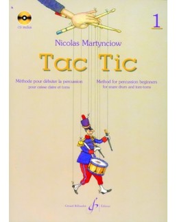 Tac Tic Nicolas Martynciow vol 1 avec CD