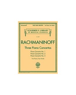 Rachmaninoff  3 piano concertos2 pianos, 4 mains