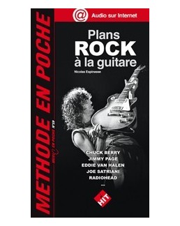 Méthode en poche Plans rock à la guitare