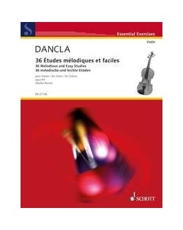 Dancla 36 études mélodiques op 84 violon
