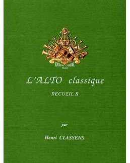 Classens l'alto classique recueil B