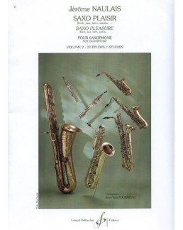 Naulais saxo plaisir vol 2 avec CD