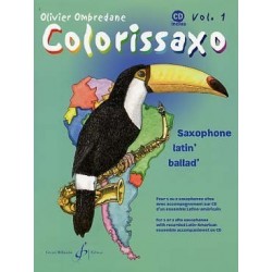 Colorissaxo vol 1 avec CD Olivier Ombredane