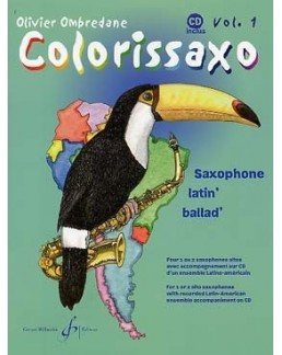 Colorissaxo vol 1 avec CD Olivier Ombredane