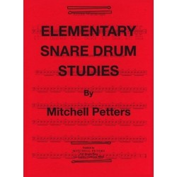 Elementary snare drum studies Mitchell Peters