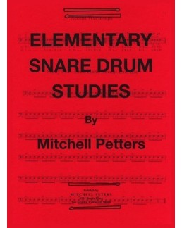 Elementary snare drum studies Mitchell Peters