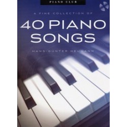 40 Piano songs HEUMANN avec CD
