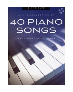 40 Piano songs HEUMANN avec CD