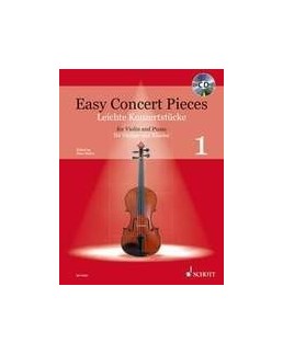Easy concert pieces VOL 1 violon piano avec CD 