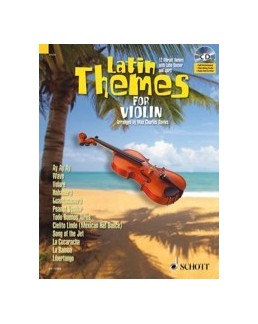 Latin themes for violin avec CD