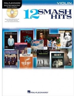 12 Smash hits - Instrumental play-along avec CD