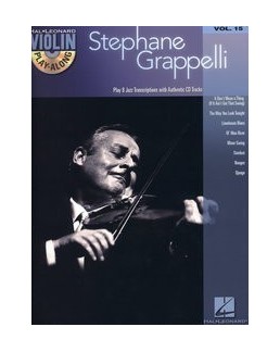 VIOLIN PLAY ALONG VOL.15 GRAPPELLI STEPHANE CD