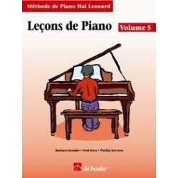 Leçons de piano HAL LEONARD vol 5