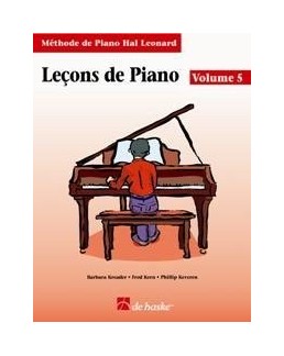 Leçons de piano HAL LEONARD vol 5