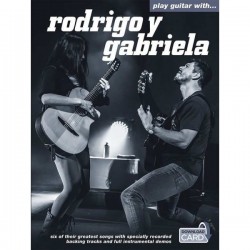 PARTITION RODRIGO Y GABRIELA PLAY GUITAR WITH (+DOWNLOAD CARD)