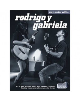 PARTITION RODRIGO Y GABRIELA PLAY GUITAR WITH (+DOWNLOAD CARD)