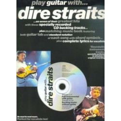 DIRE STRAITS PLAY GUITAR WITH CD TAB