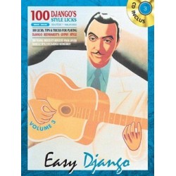  REINHARDT Django Easy Django Vol.3 Guitare / Partition + CD 