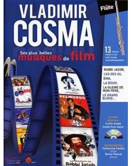 COSMA Ses plus belles musiques de film avec CD 