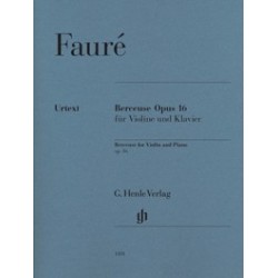 FAURE Gabriel Berceuse op. 16 