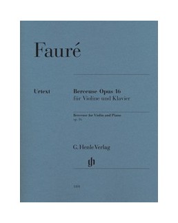 FAURE Gabriel Berceuse op. 16 