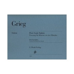 GRIEG Edvard Suites "Peer Gynt" - piano à 4 mains