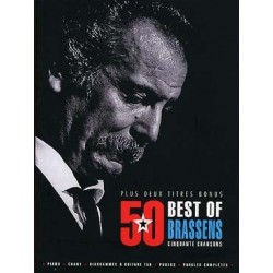 Brassens Best oF 50 titres P/V/G TAB