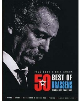 Brassens Best oF 50 titres P/V/G TAB