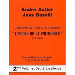 Deuxième méthode accordéon Astier Baselli 2ème volume