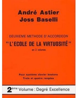 Deuxième méthode accordéon Astier Baselli 2ème volume