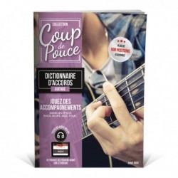 Coup de pouce Dictionnaire accords guitare CD