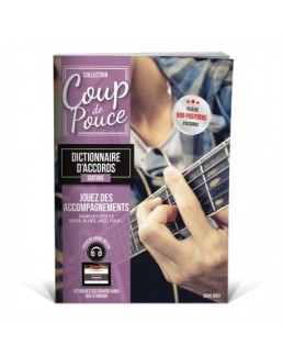 Coup de pouce Dictionnaire accords guitare CD