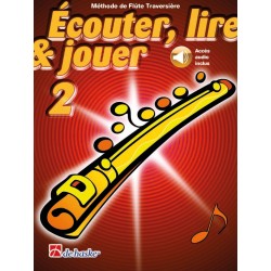 Ecouter, lire et jouer flûte traversière vol 2 avec enregistrements audio