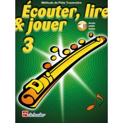 Ecouter, lire et jouer flûte traversière vol 3 avec enregistrements audio