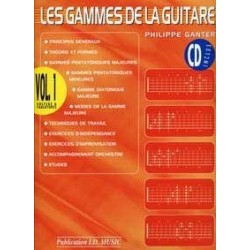 Gammes de la guitare GANTER 1 CD