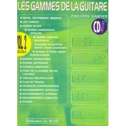 Gammes de la guitare GANTER 2 CD