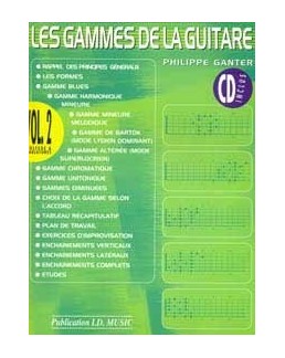 Gammes de la guitare GANTER 2 CD