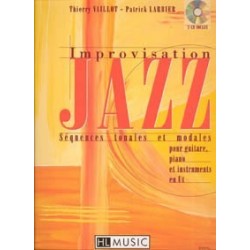 Improvisation Jazz VAILLOT LARBIER CD