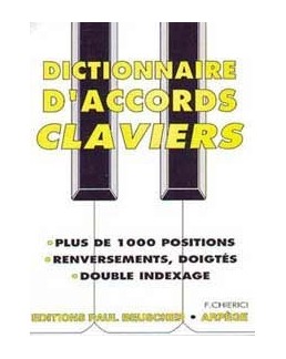 Dictionnaire d'acords claviers CHIERICI