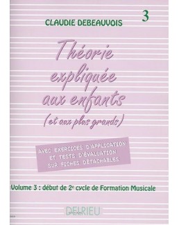 Théorie expliquée aux enfants DEBEAUVOIS 3